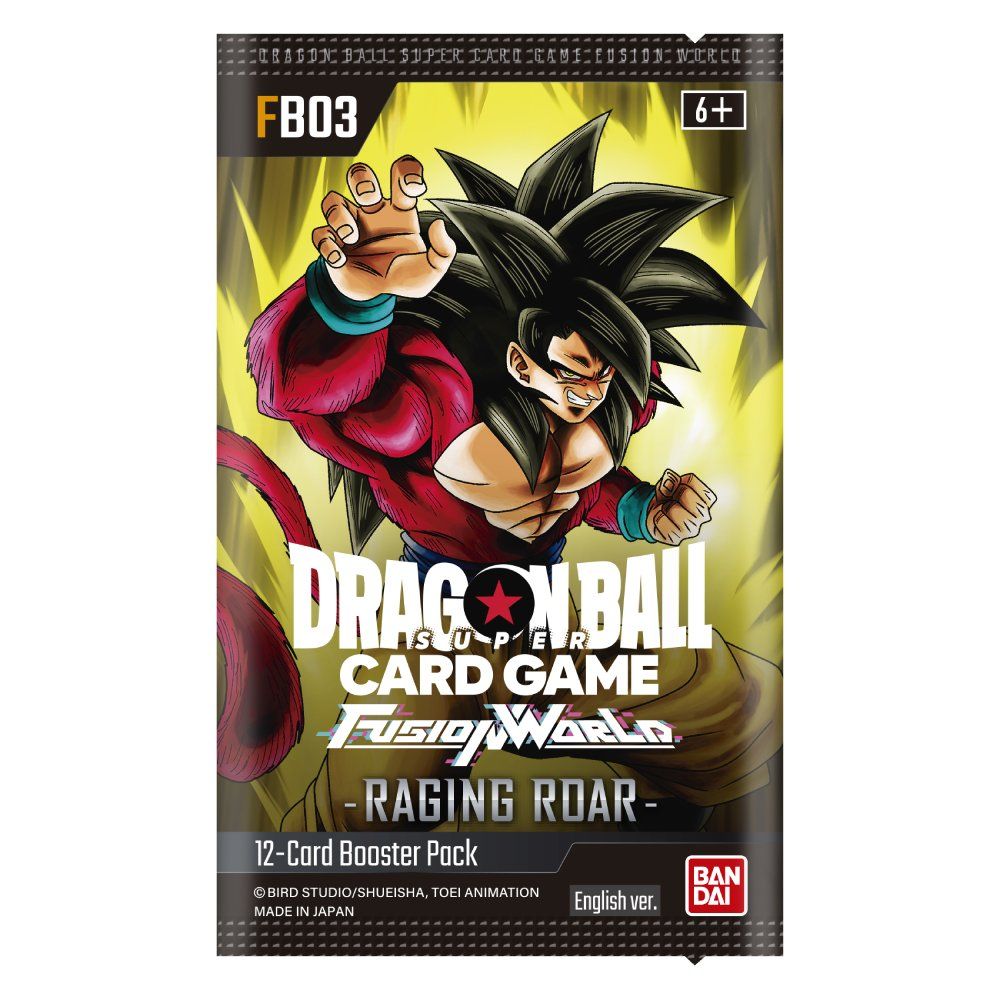 Raging Roar [FB03] Dragon Ball Super Card Game Fusion World  Booster Pack