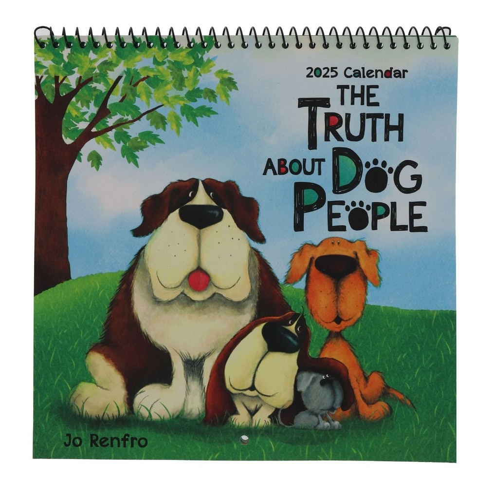2025 Blue Mountain Arts Mini Calendar - The Truth About Dog People