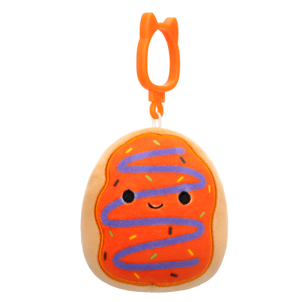 Jay the Frosted Pop Tart 3.5 inch Squishmallows Halloween 2024 Clip on