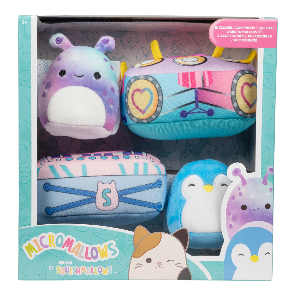Squishmallows Micromallows 2.5 inch That's My Jam Accessory Set
