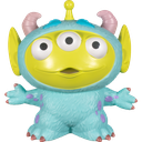 Pixar - Alien Remix Sulley Figural Money Bank