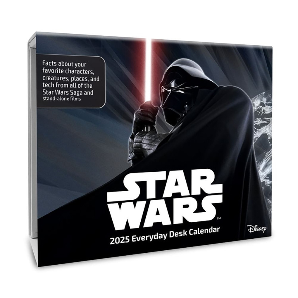 Star Wars Classic 2025 Boxed Desk Block Calendar