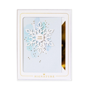 Hallmark Signature Boxed Christmas Cards (Pack of 8) - Snowflake