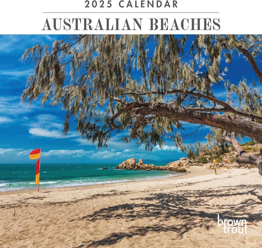 Australian Beaches 2025 Mini Calendar