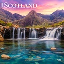 Scotland 2025 Square Calendar