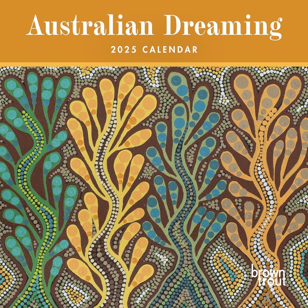 Australian Dreaming 2025 Square Calendar