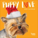 Puppy Love 2025 Square Calendar