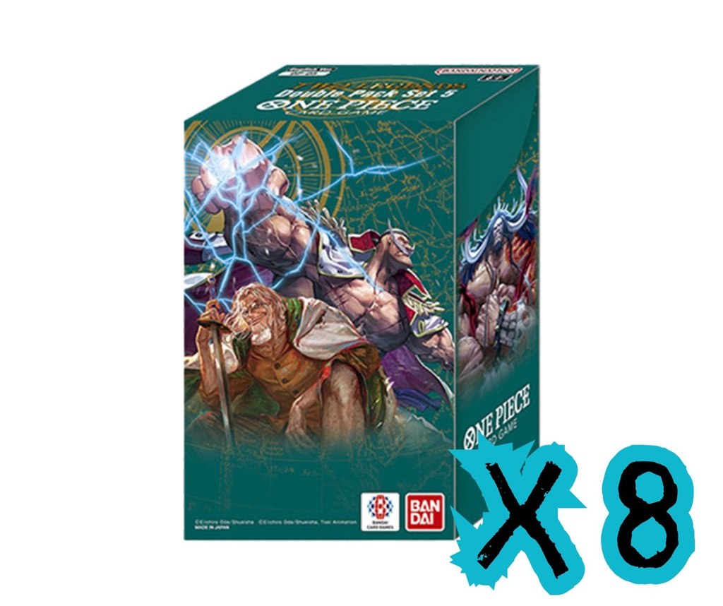 Two Legends (DP-05) One Piece Card Game Double Pack Sealed Box