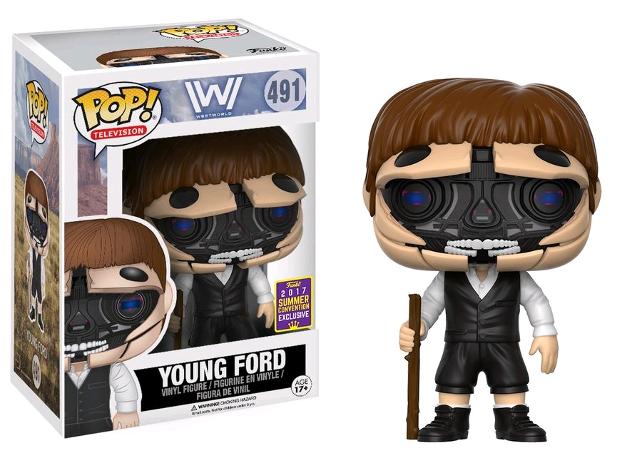 Westworld - Robotic Young Ford SDCC 2017 US Exclusive Funko Pop! Vinyl Figure