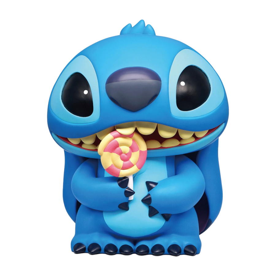 Lilo & Stitch - Stitch with Lollipop 18" Figural Money Bank
