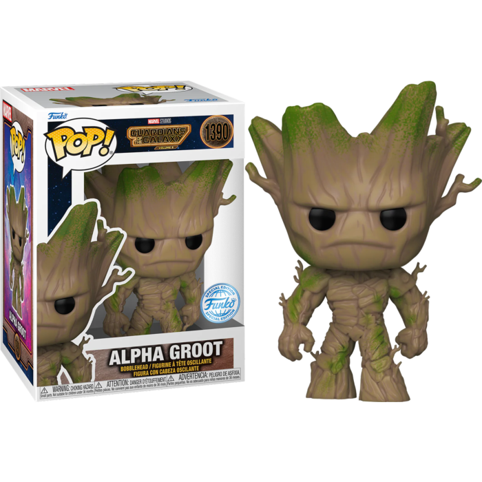 Alpha Groot - Guardians of the Galaxy Vol. 3 Funko Pop! Vinyl Figure #1390