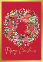 Henderson Greetings Charity Boxed Christmas Cards (Pack of 10) - Aussie Wreath