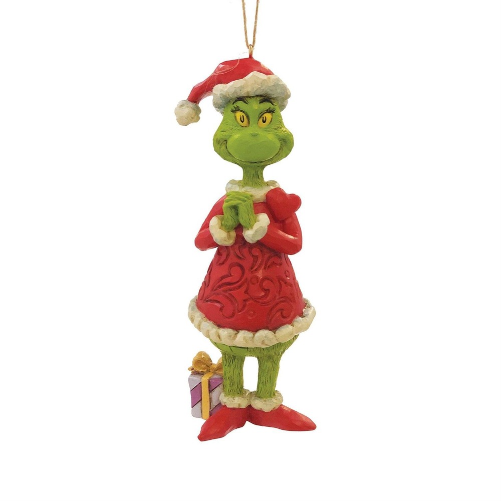 Dr Seuss The Grinch: Grinch with Large Heart - Disney Traditions by Jim Shore