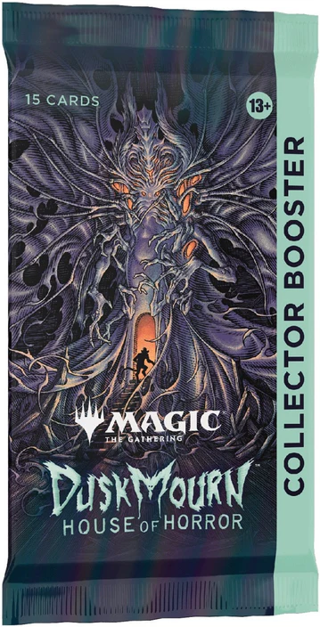 Magic The Gathering Duskmourn: House Of Horror Collector Booster Pack