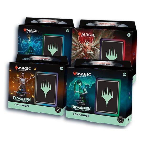 Magic The Gathering Duskmourn: House Of Horror Commander Deck