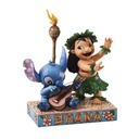 Lilo & Stitch: Lilo & Stitch "Ohana" Figurine - Disney Traditions by Jim Shore