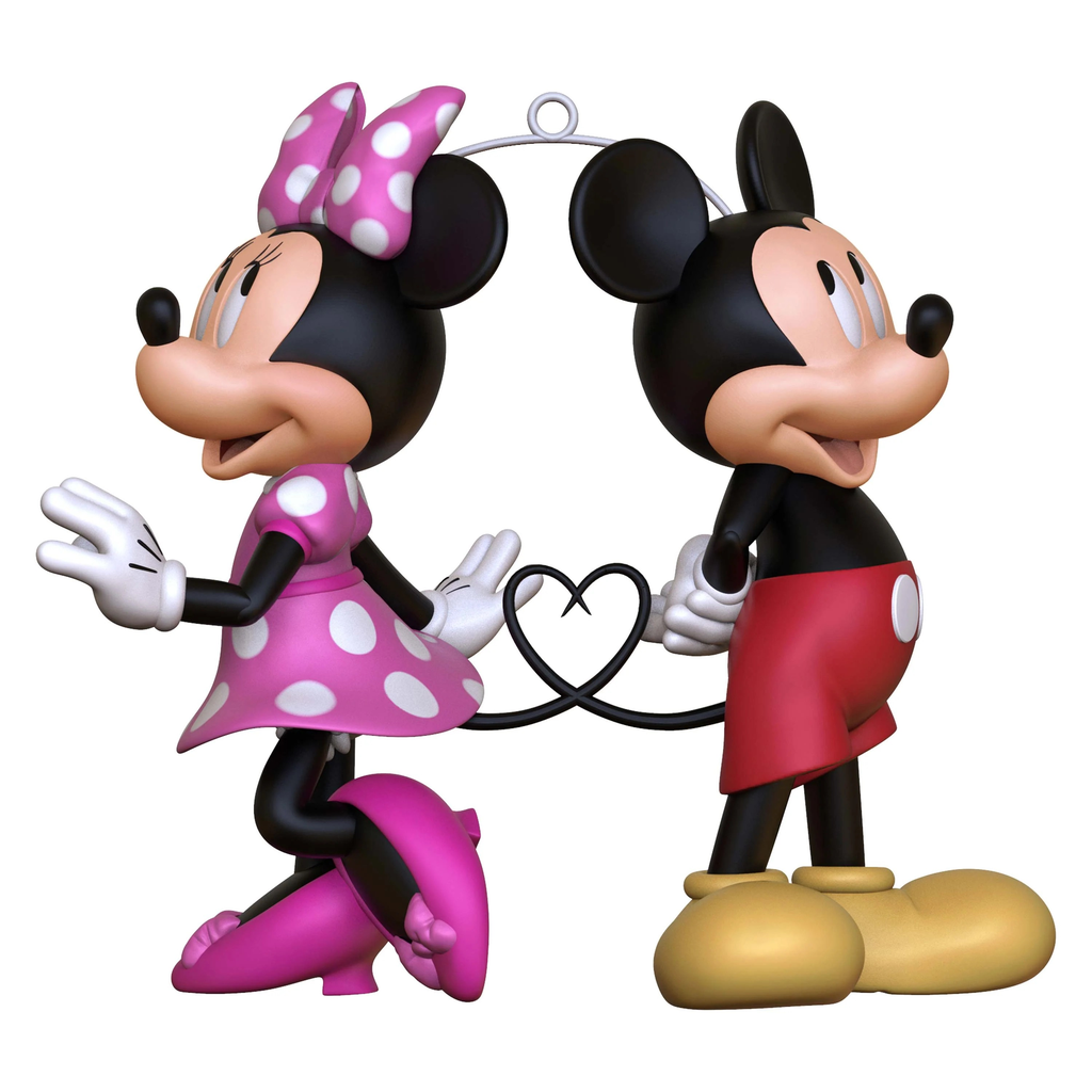 Disney Mickey and Minnie A Tail of Togetherness - 2024 Hallmark Keepsake Christmas Ornament