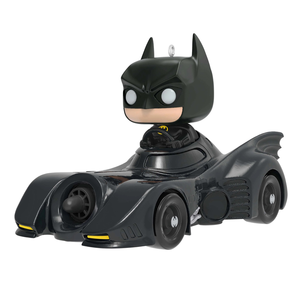 DC 1989 Batman in his Batmobile Funko Pop! - 2024 Hallmark Keepsake Christmas Ornament