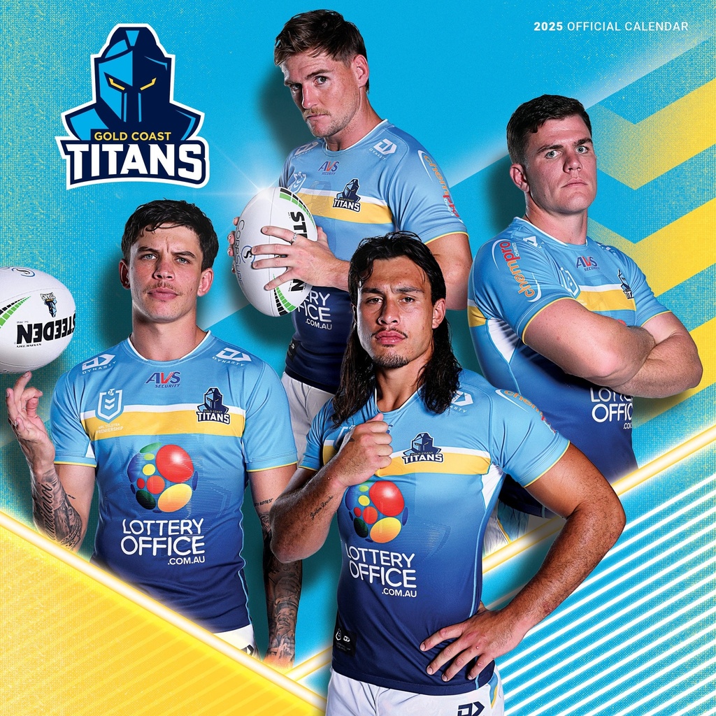 NRL Gold Coast Titans 2025 Calendar