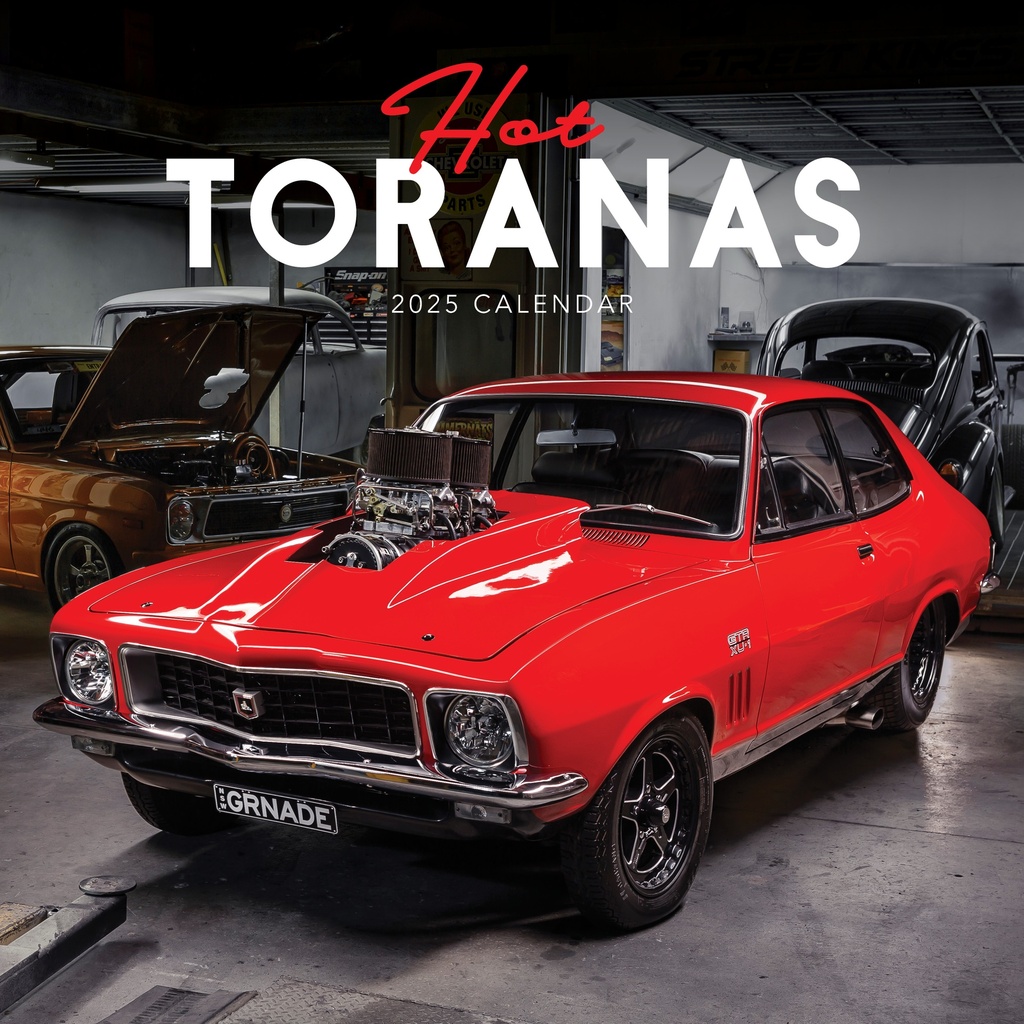 Hot Toranas 2025 Calendar