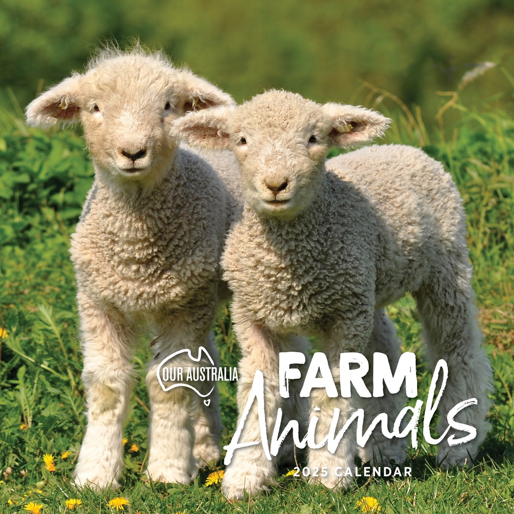 Our Australia - Farm Animals 2025 Calendar