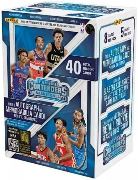 Panini 2023-2024 NBA Contenders Basketball Blaster Box