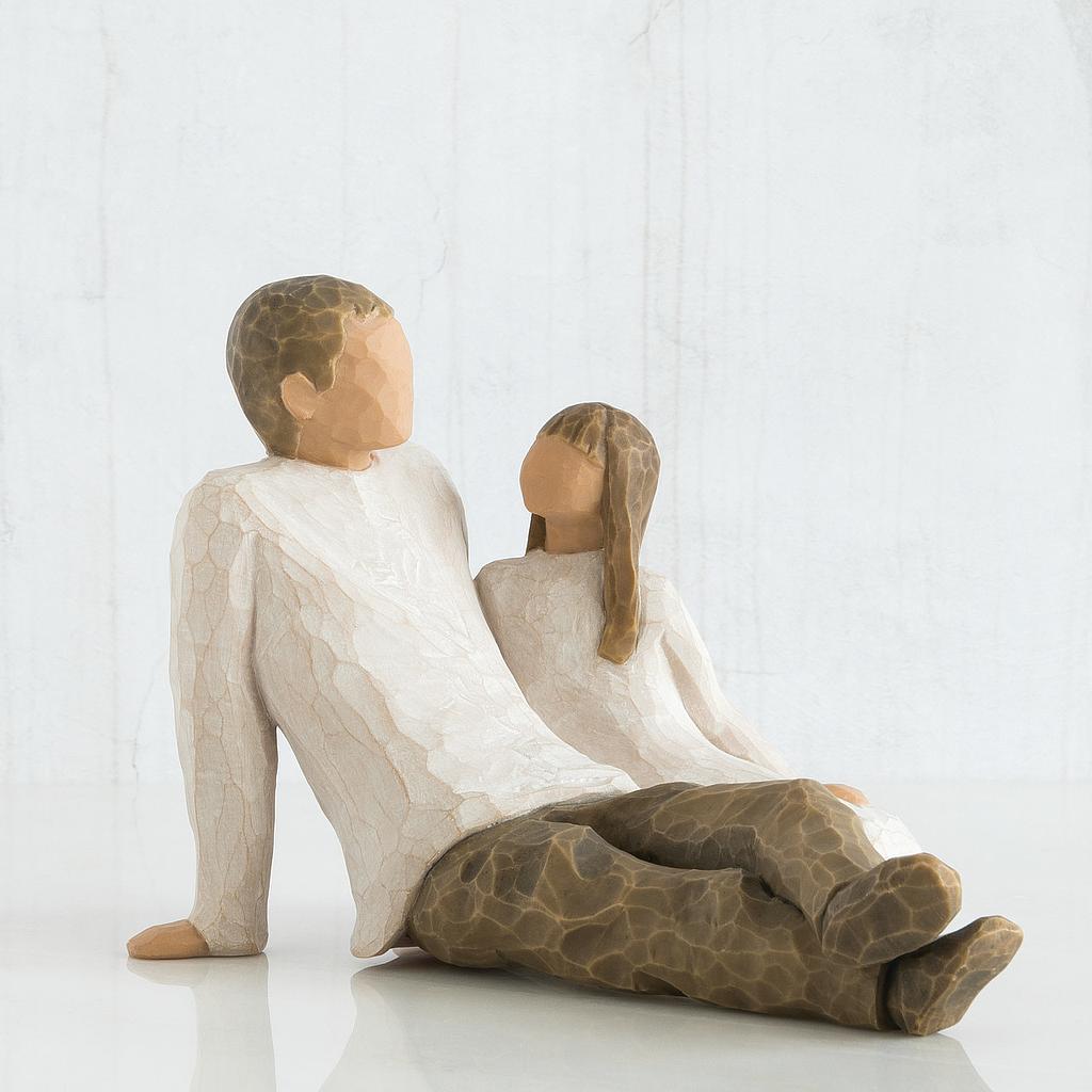 Willow Tree by Susan Lordi - Father and Daughter (Celebrating the bond of love between fathers & daughters)