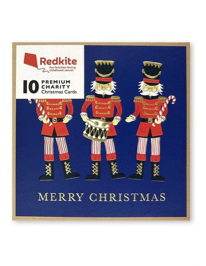 Simson Boxed Christmas Cards (Redkite Charity Pack of 10) - Nutcracker