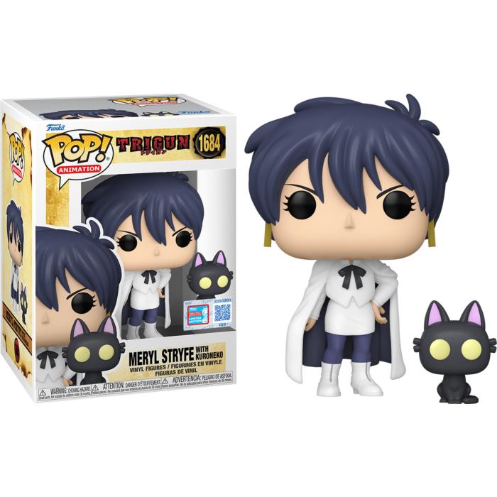 Trigun - Meryl Stryfe with Kuroneko NYCC 2024 Fall Convention Funko Pop! Vinyl Figure #1684
