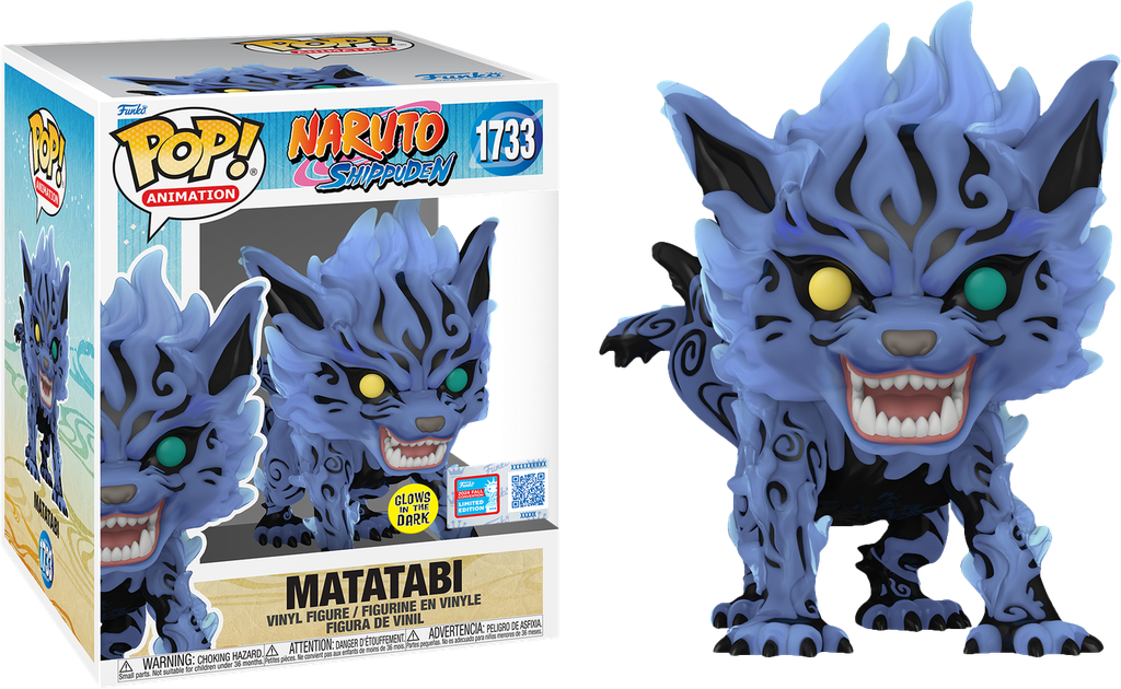 Naruto - Matatabi (Glow) 6" NYCC 2024 Fall Convention Funko Pop! Vinyl Figure #1733
