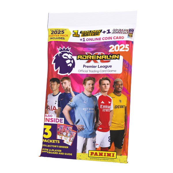 Panini Adrenalyn 2024/2025 EPL Soccer Cards Starter Pack