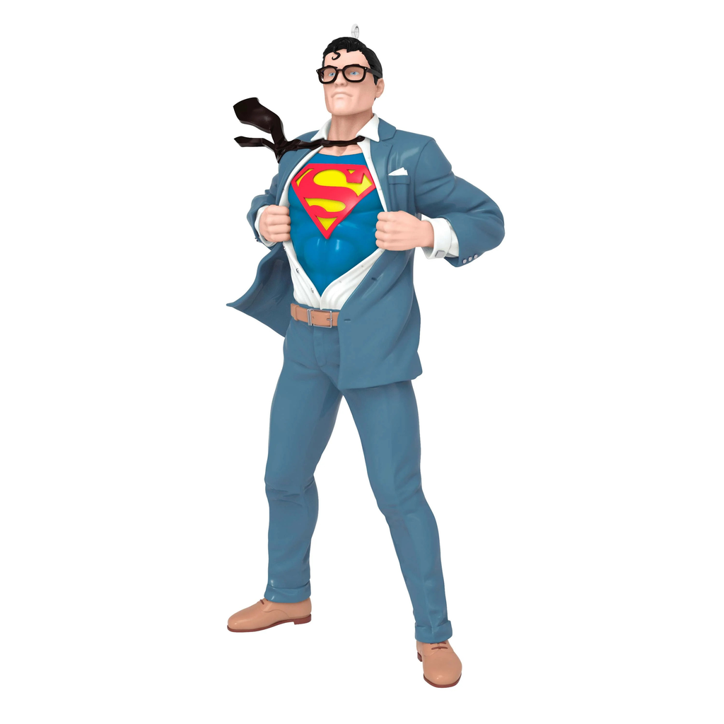 DC Superman (Clark Kent) - 2024 Hallmark Keepsake Christmas Ornament