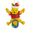 Disney Winnie the Pooh - Santa Winnie the Pooh With Honey Pot - Hallmark Christmas Ornament