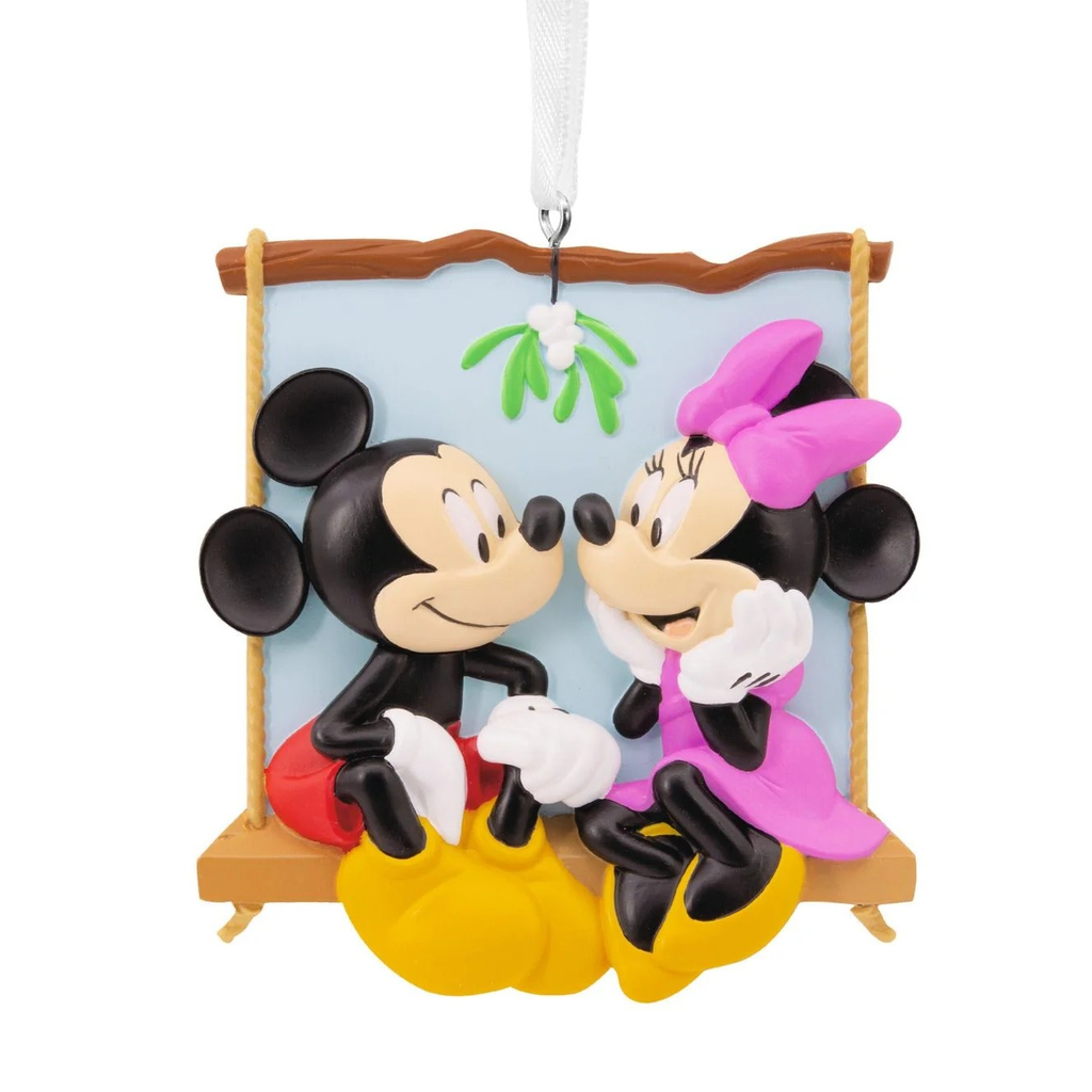 Disney Mickey and Minnie on Swing - Hallmark Christmas Ornament
