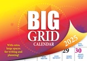 Big Print Big Grid 2025 Calendar