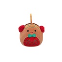 Cash the Gingerbread Man 4 inch Squishmallows Holiday Ornament