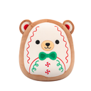 Tolef the Brown Cookie Bear 7.5 inch Squishmallows Holiday 2025 Assortment A