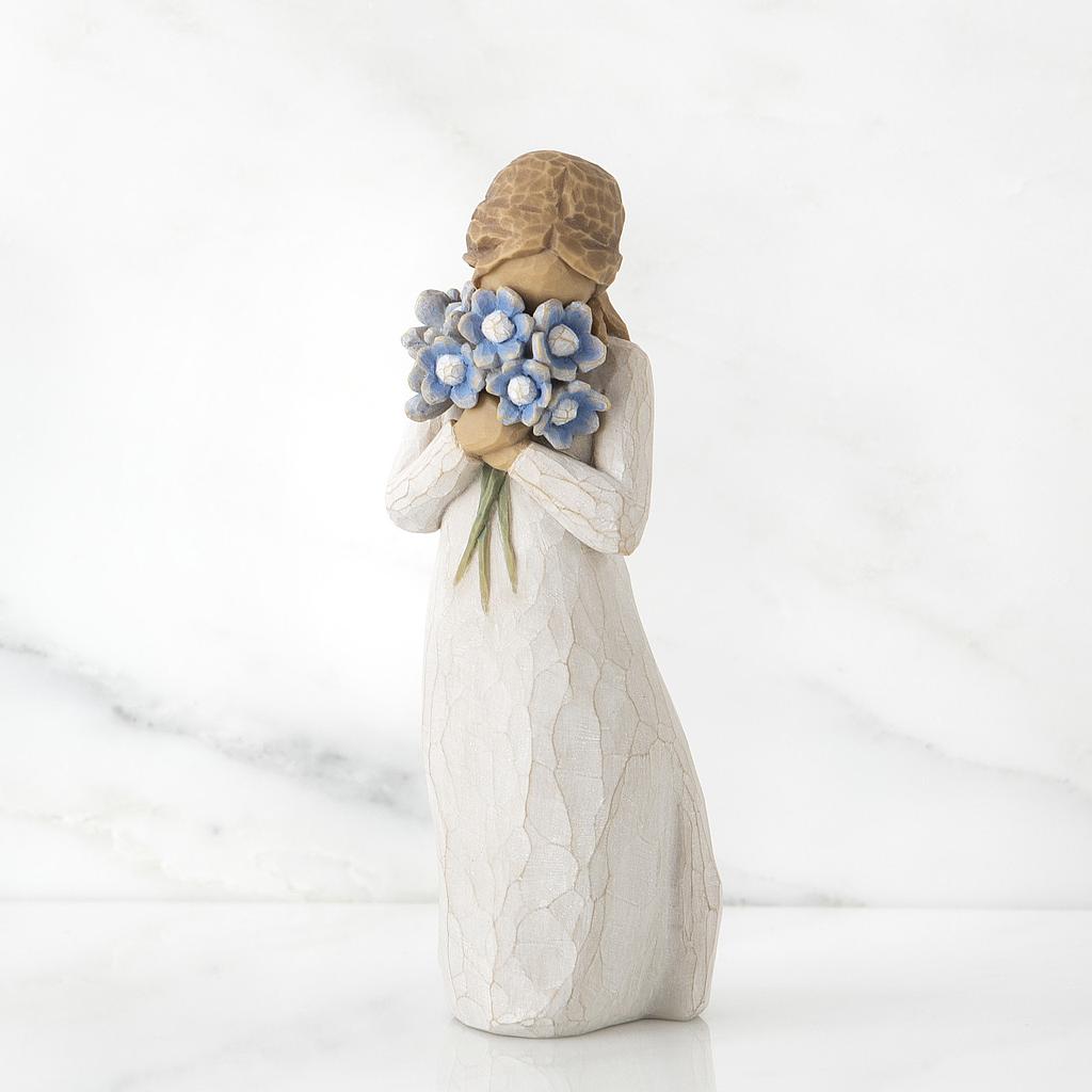 Willow Tree by Susan Lordi - Forget-Me-Not (Holding thoughts of you closely)