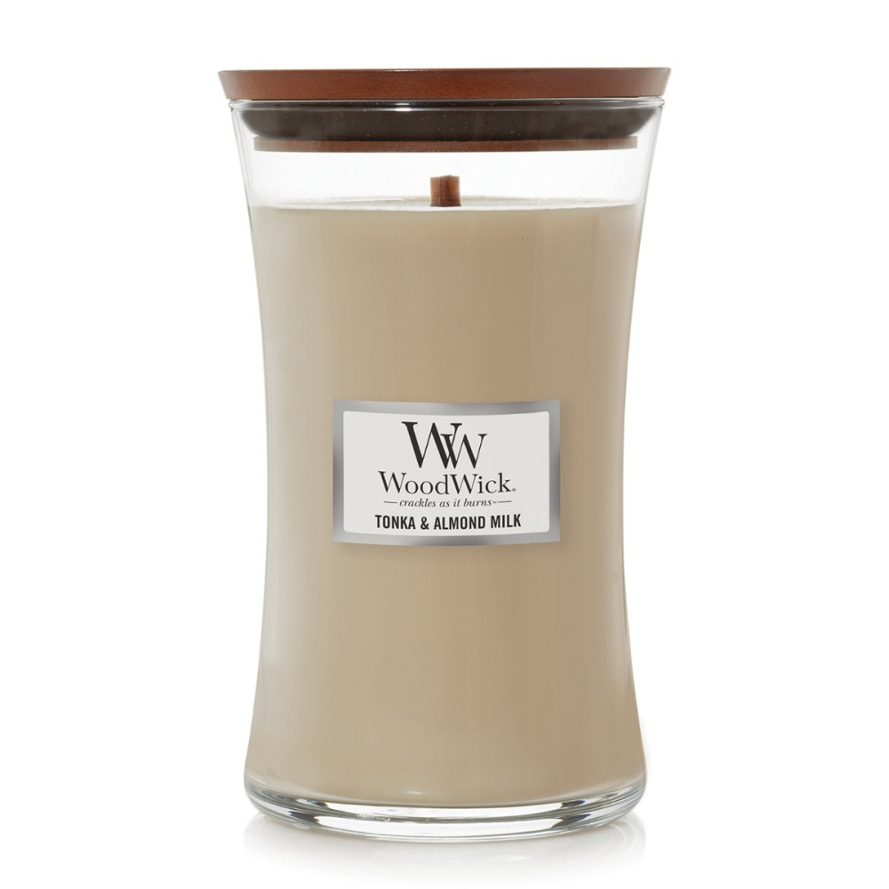 Tonka & Almond Milk Large - Woodwick