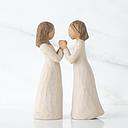 Willow Tree by Susan Lordi - Sisters by Heart (Celebrating a treasured friendship of sharing and understanding)