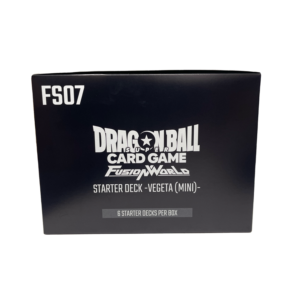Dragon Ball Super Card Game: Fusion World [FS07] Vegeta Mini Starter Deck - Sealed Box of 6