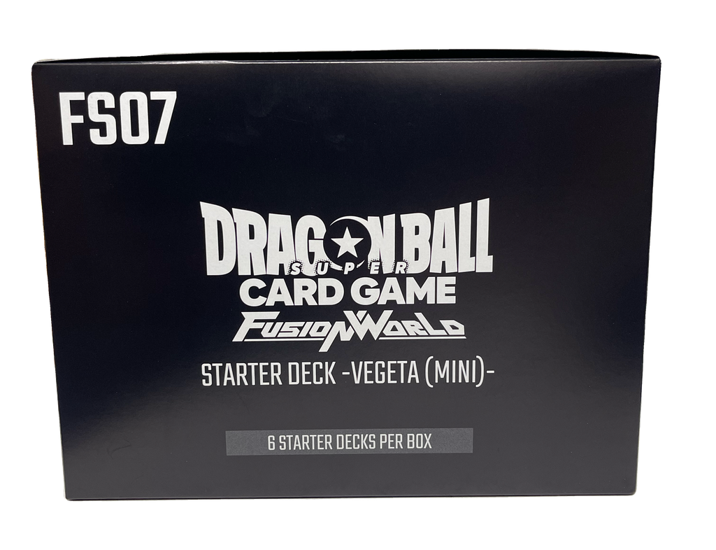 Vegeta (Mini) [FS07] Dragon Ball Super Card Game: Fusion World Starter Deck - Sealed Box of 6