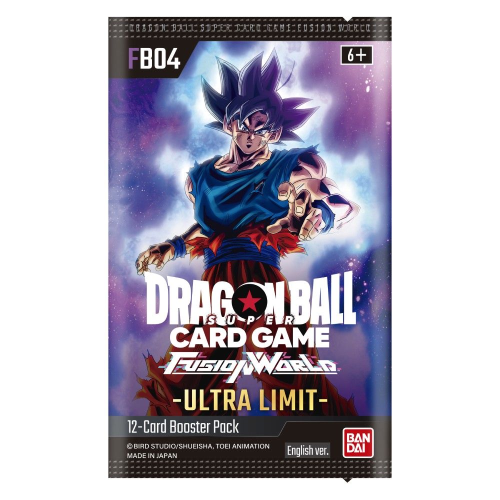 Dragon Ball Super Trading Cards Fusion World Ultra Limit [FB04] Booster Pack