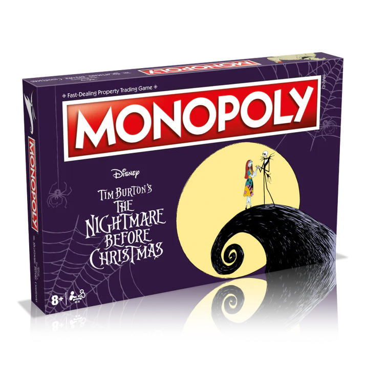 Monopoly Disney Tim Burton's The Nightmare Before Christmas Edition
