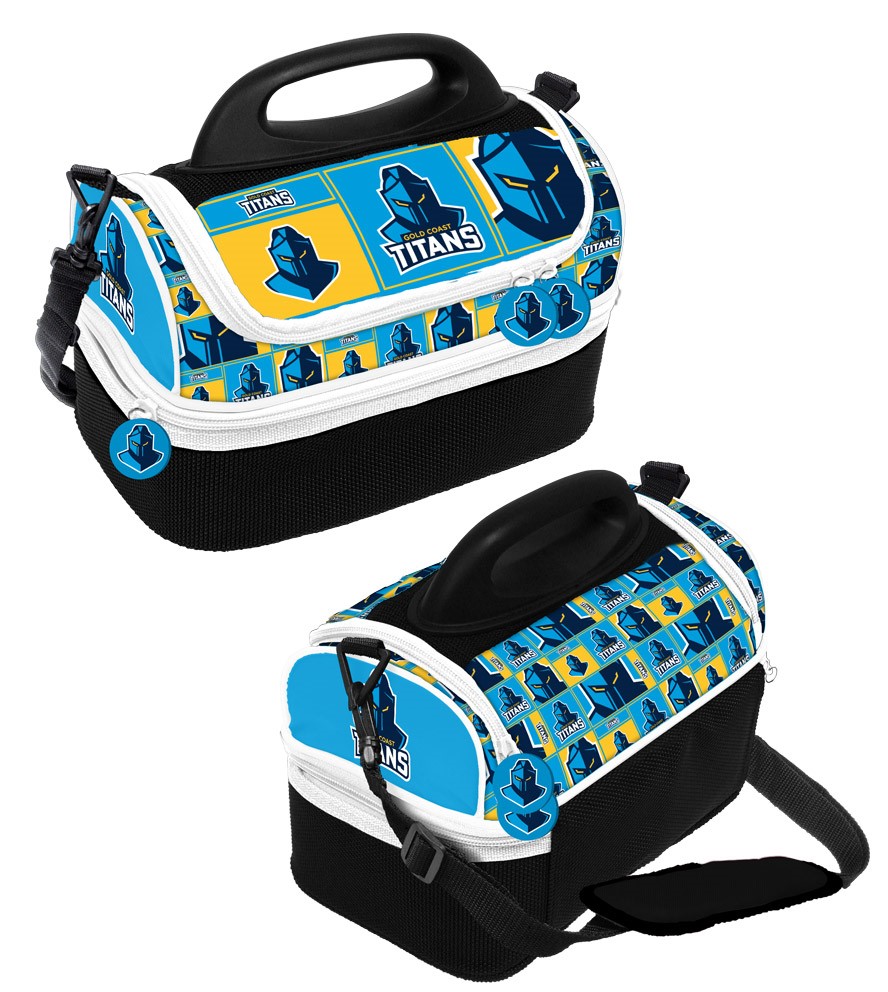 NRL Gold Coast Titans Print Dome Cooler Bag
