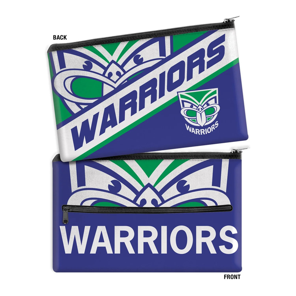 NRL New Zealand Warriors Large Neoprene Pencil Case