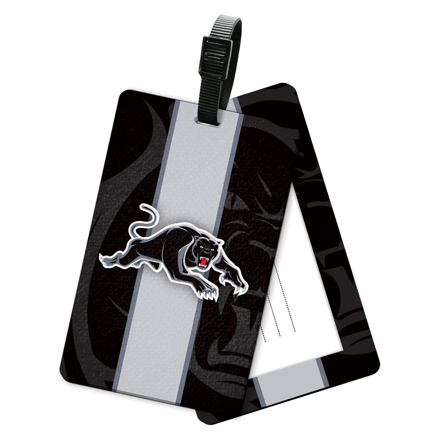 NRL Penrith Panthers Kids Rubber Bag Tag