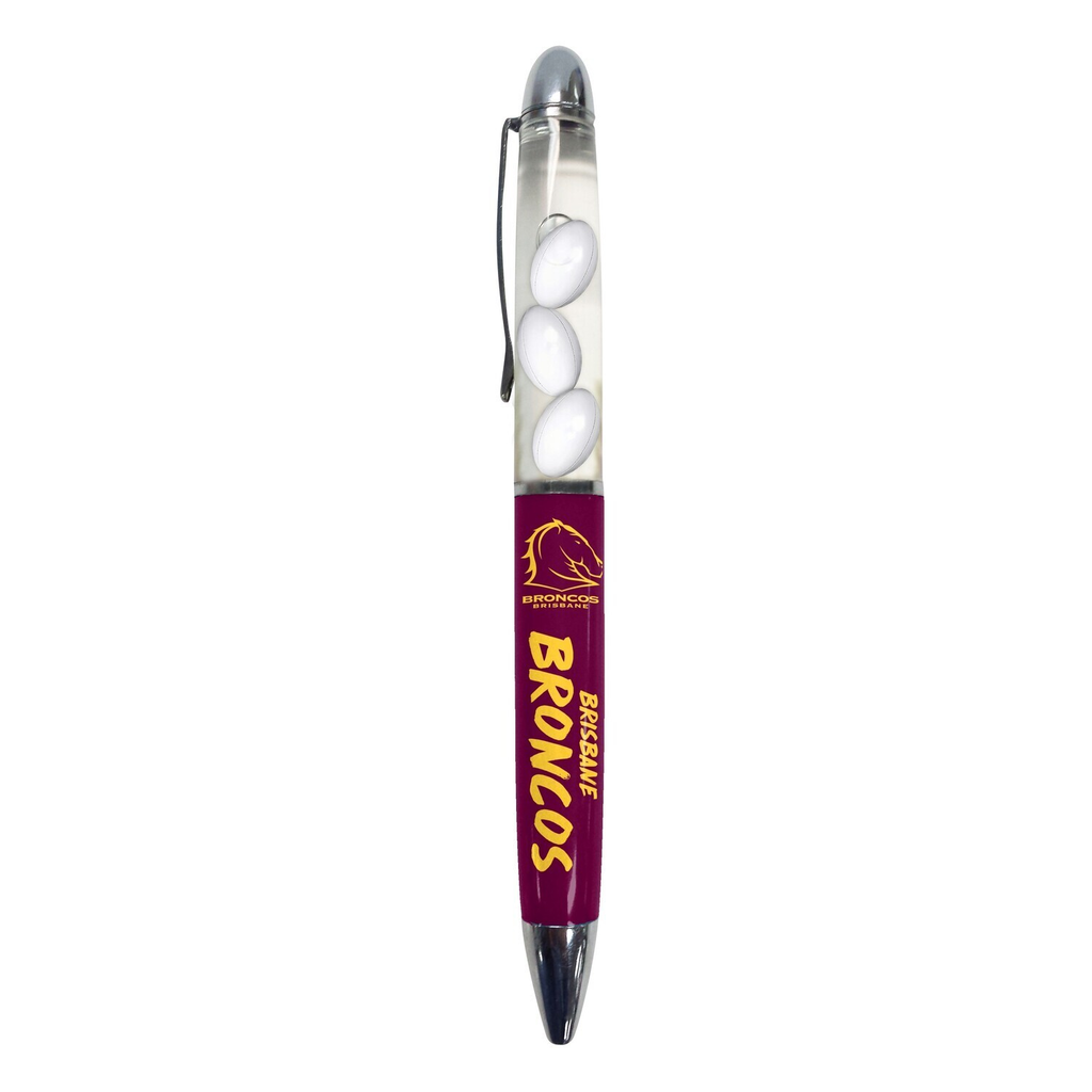 NRL Brisbane Broncos Floating Pen