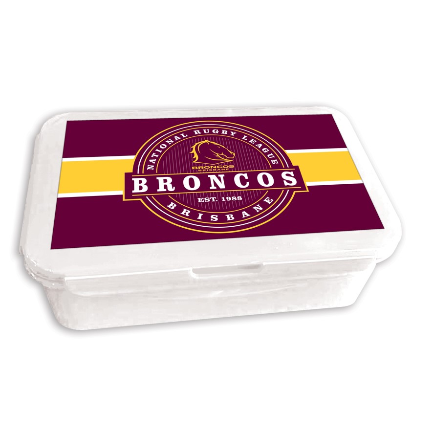 NRL Brisbane Broncos Bento Lunch Box