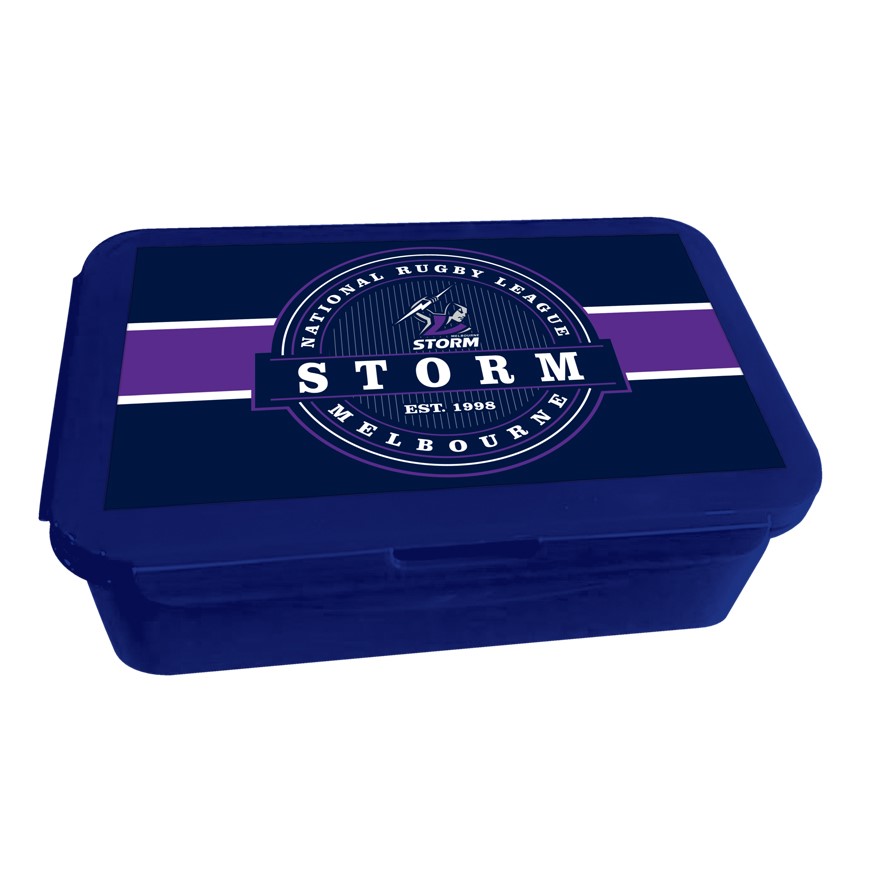 NRL Melbourne Storm Bento Lunch Box